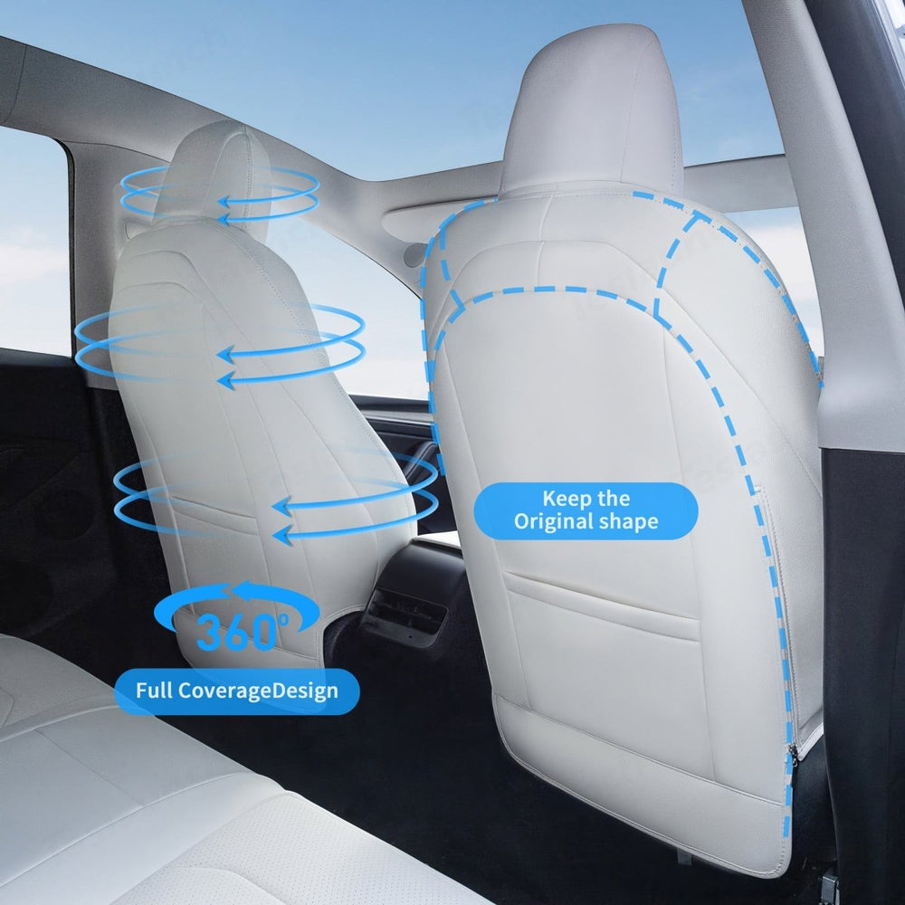 All-Inclusive 2018-2023 Model 3 Seat Cover for Tesla - T-Launch