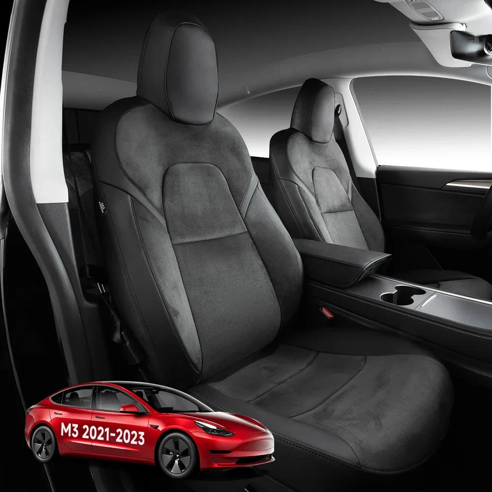 All-Inclusive 2018-2023 Model 3 Seat Cover for Tesla - T-Launch
