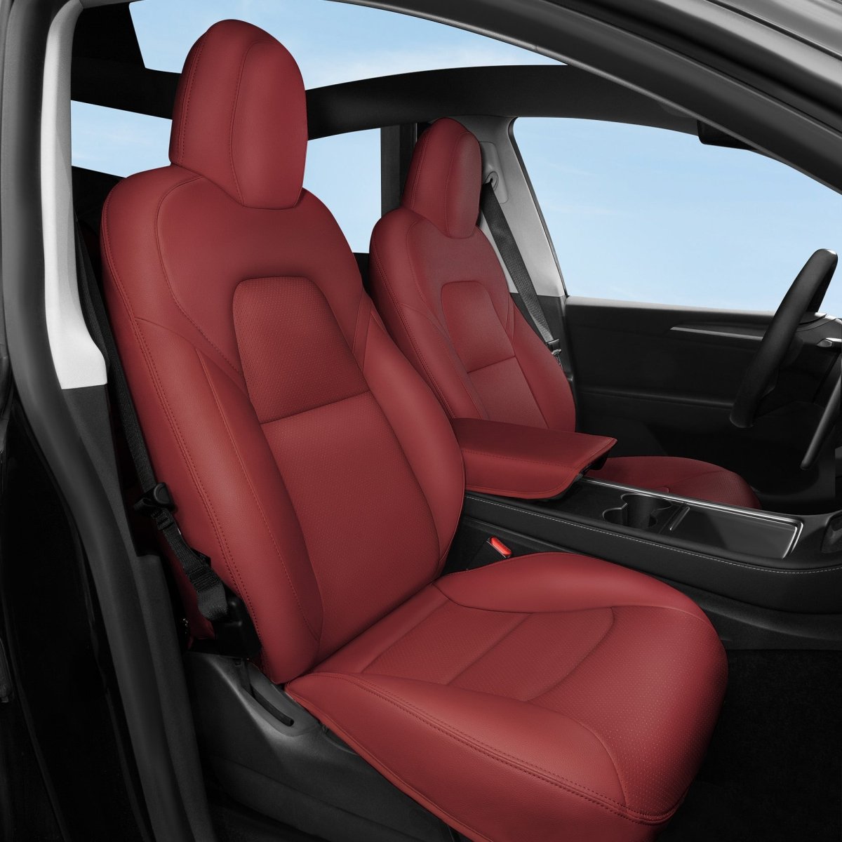 All-Inclusive 2018-2023 Model 3 Seat Cover for Tesla - T-Launch
