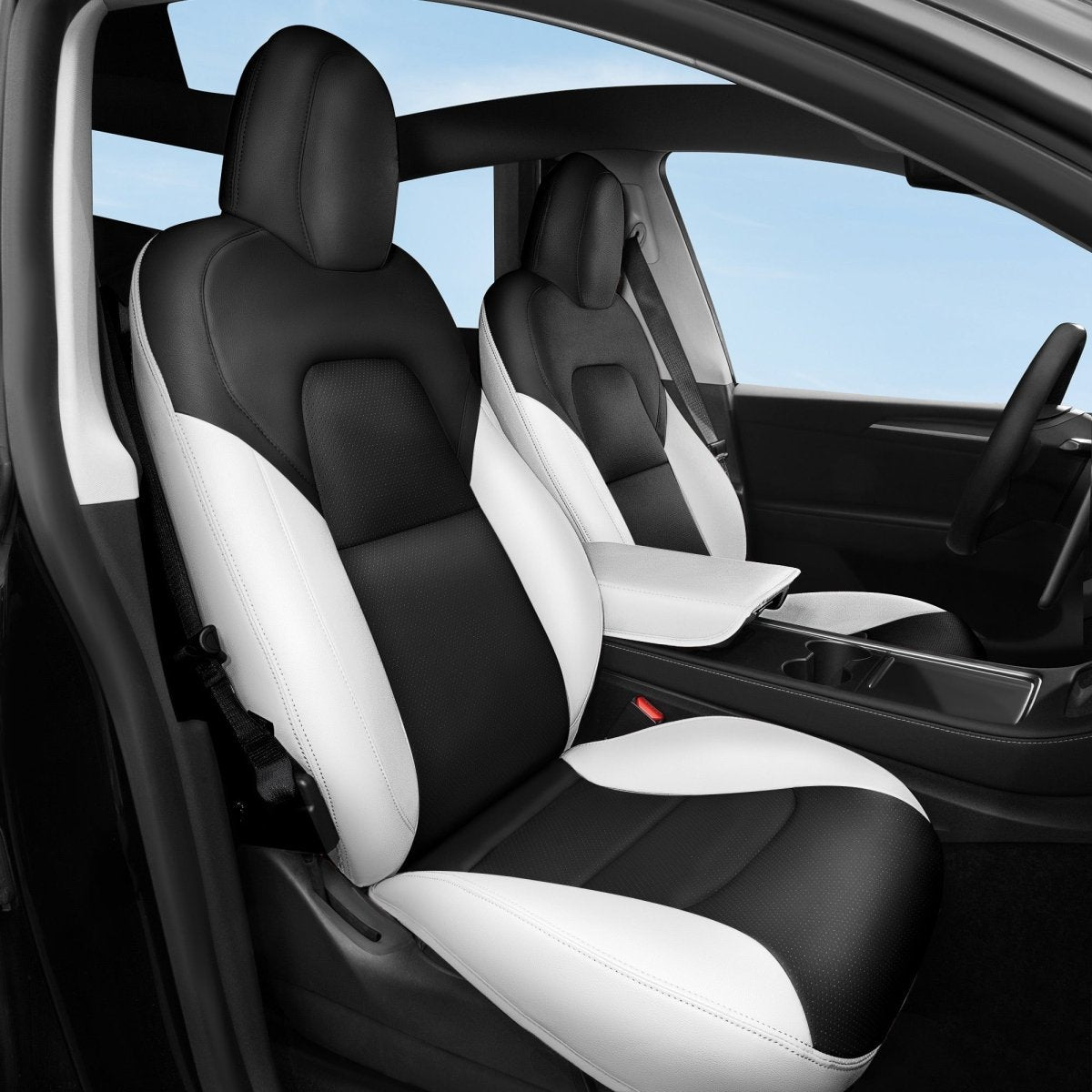 All-Inclusive 2020-2024 5 Seat Tesla Model Y Seat Cover - T-Launch