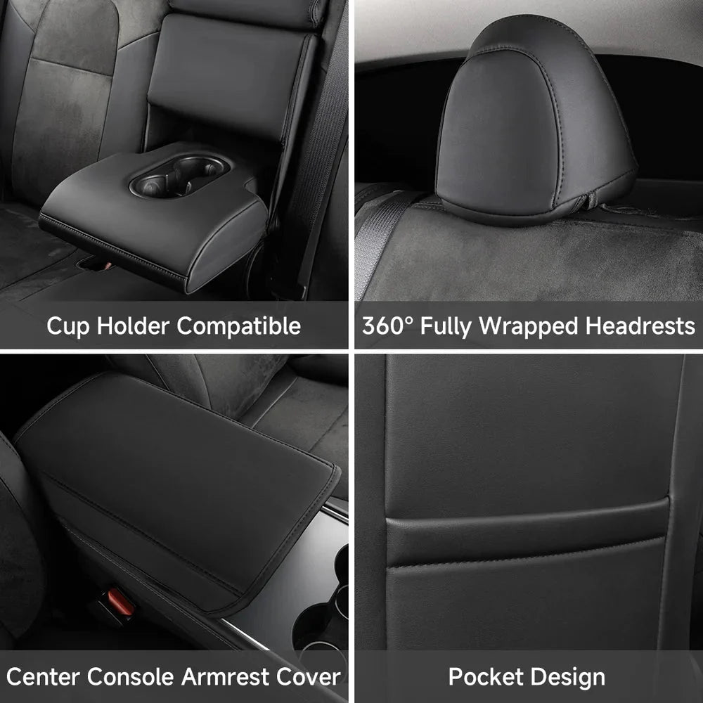 All-Inclusive Seat Cover for New Tesla Model Y Juniper Premium 2025+ - T-Launch