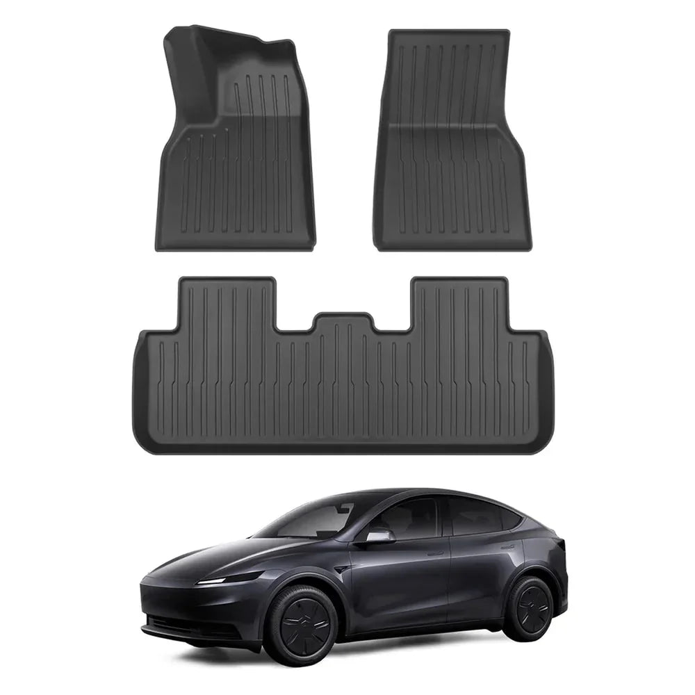 All-Weather TPE Floor Mats & Cargo Liners Set for 2026 New Tesla Model Y Standard/RWD/AWD - T-Launch