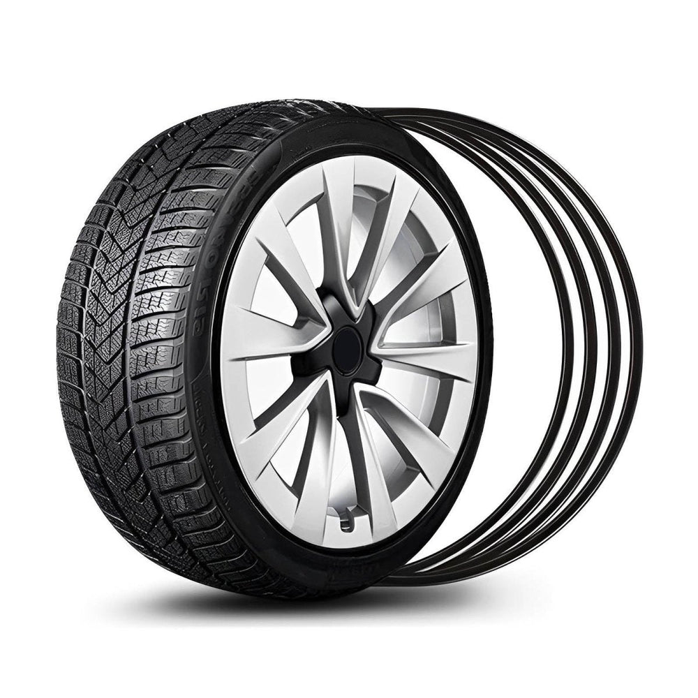 Aluminum Alloy Wheel Rim Protector- Fits All Cars (4pcs） - T-Launch