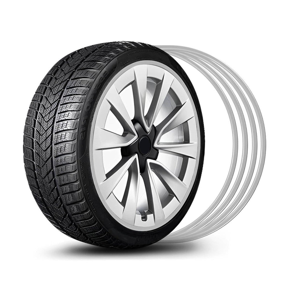 Aluminum Alloy Wheel Rim Protector- Fits All Cars (4pcs） - T-Launch