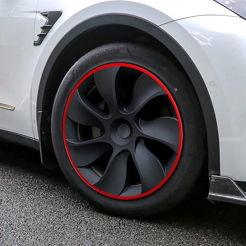 Aluminum Alloy Wheel Rim Protectors for All Tesla Models 3/Y/S/X (4 PCS)