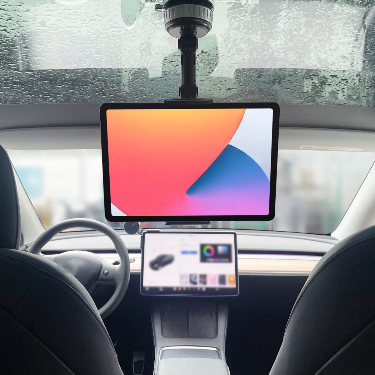 Hands-Free Ipad Holder Tablet Holder for Car Rear Seat for Tesla Model 3/Y/S/X/Cybertruck - T-Launch