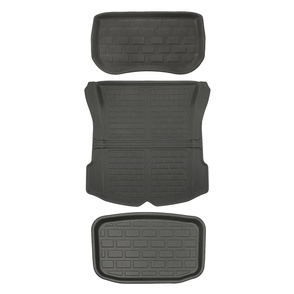 Model 3 All-Weather Floor Mats - 3D Lamination Cutting (2017-2023) - T-Launch