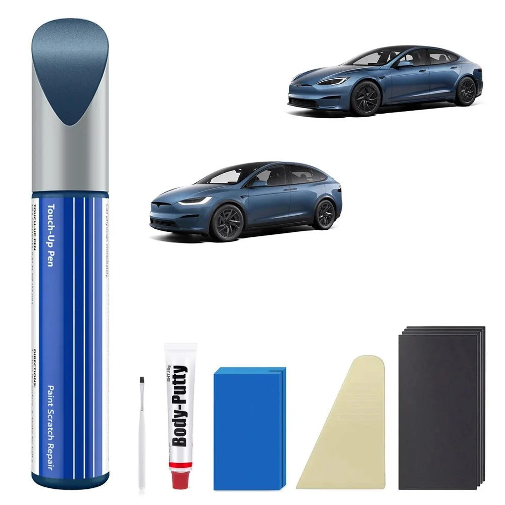 Model 3/Y/S/X Car Body Color Paint Repair Pen Kit for Tesla - OEM Original Touch Up Paint Pen - T-Launch