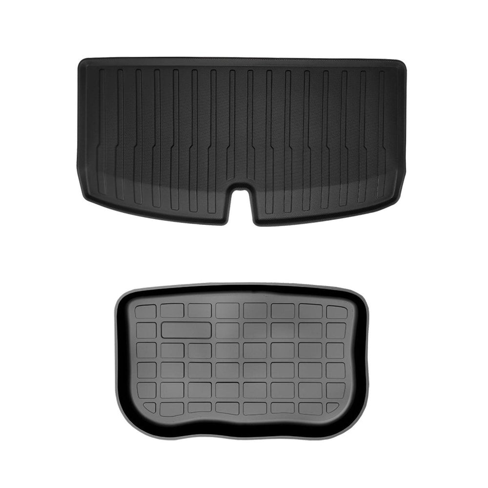 Model Y All-Weather Floor Mats Full Set Trunk Mat Cargo Mat Frunk Cargo Liner for Tesla(2020-2024) - T-Launch