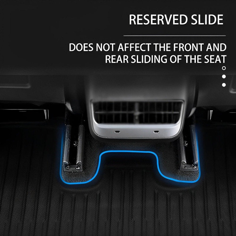 Model Y All-Weather Floor Mats Full Set Trunk Mat Cargo Mat Frunk Cargo Liner for Tesla(2020-2024) - T-Launch