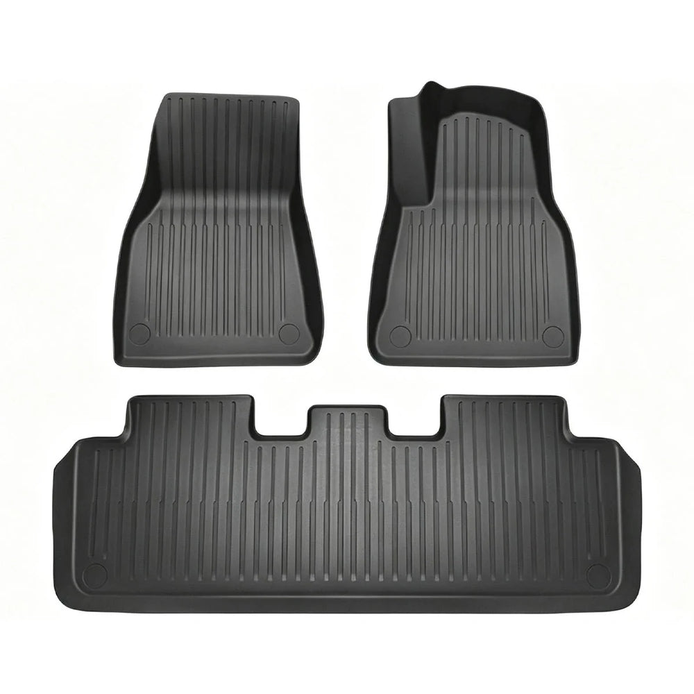 Model Y All-Weather Floor Mats Full Set Trunk Mat Cargo Mat Frunk Cargo Liner for Tesla(2020-2024) - T-Launch