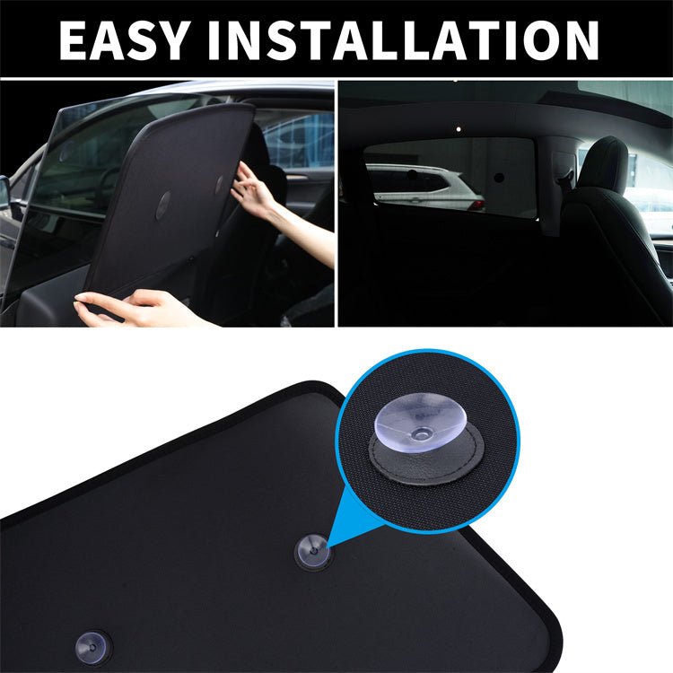 Model Y Mesh Side Window Sunshade - Whole Car Sun Visor (2020-2025) - T-Launch