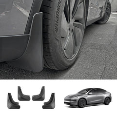 No-Drill Front & Rear Fender Mud Flaps for Tesla Model Y Juniper 2025+（4 PCS） - T-Launch