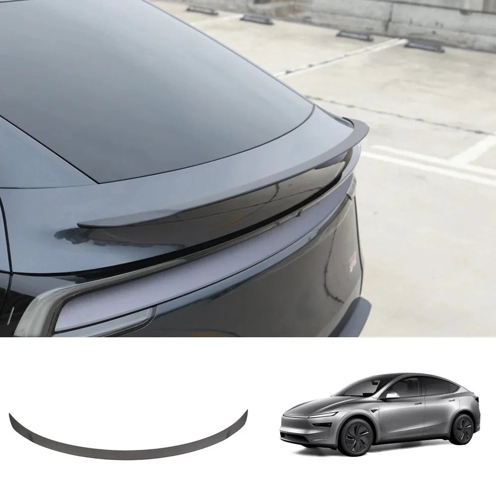 OEM Performance Pro Style Spoiler for Tesla Model Y Juniper 2025+ (Carbon Fiber Pattern ABS) - T-Launch
