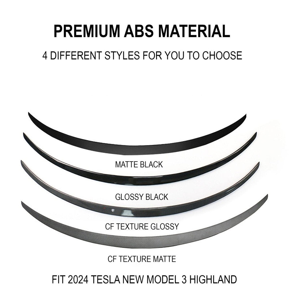 Performance Spoiler For Tesla 2024+ Model 3 Highland - T-Launch