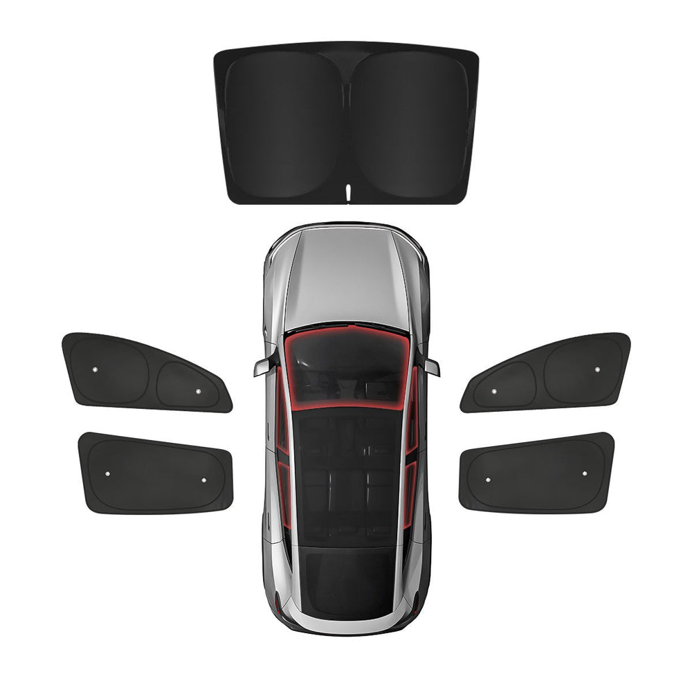 Privacy & Thermal Insulation Sunshade Curtains for 2026 New Tesla Model Y Standard - T-Launch