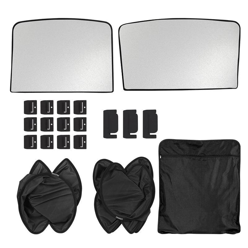 Split Glass Roof Sunshade for Tesla Model Y(2020-2024) Sun Visor Accessories Sun Blocking Heat Shade - T-Launch