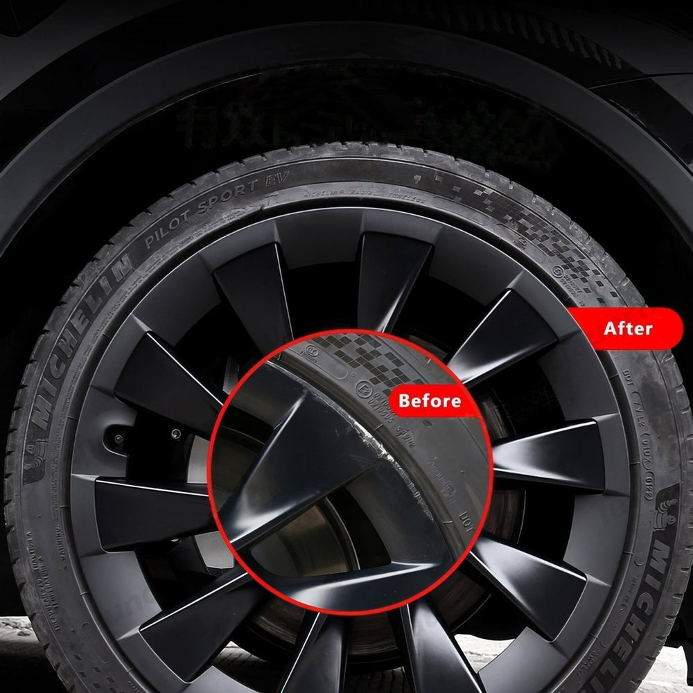 Tesla Model Y Rim Protector for 20" Induction & 21" Uberturbine Wheels - T-Launch